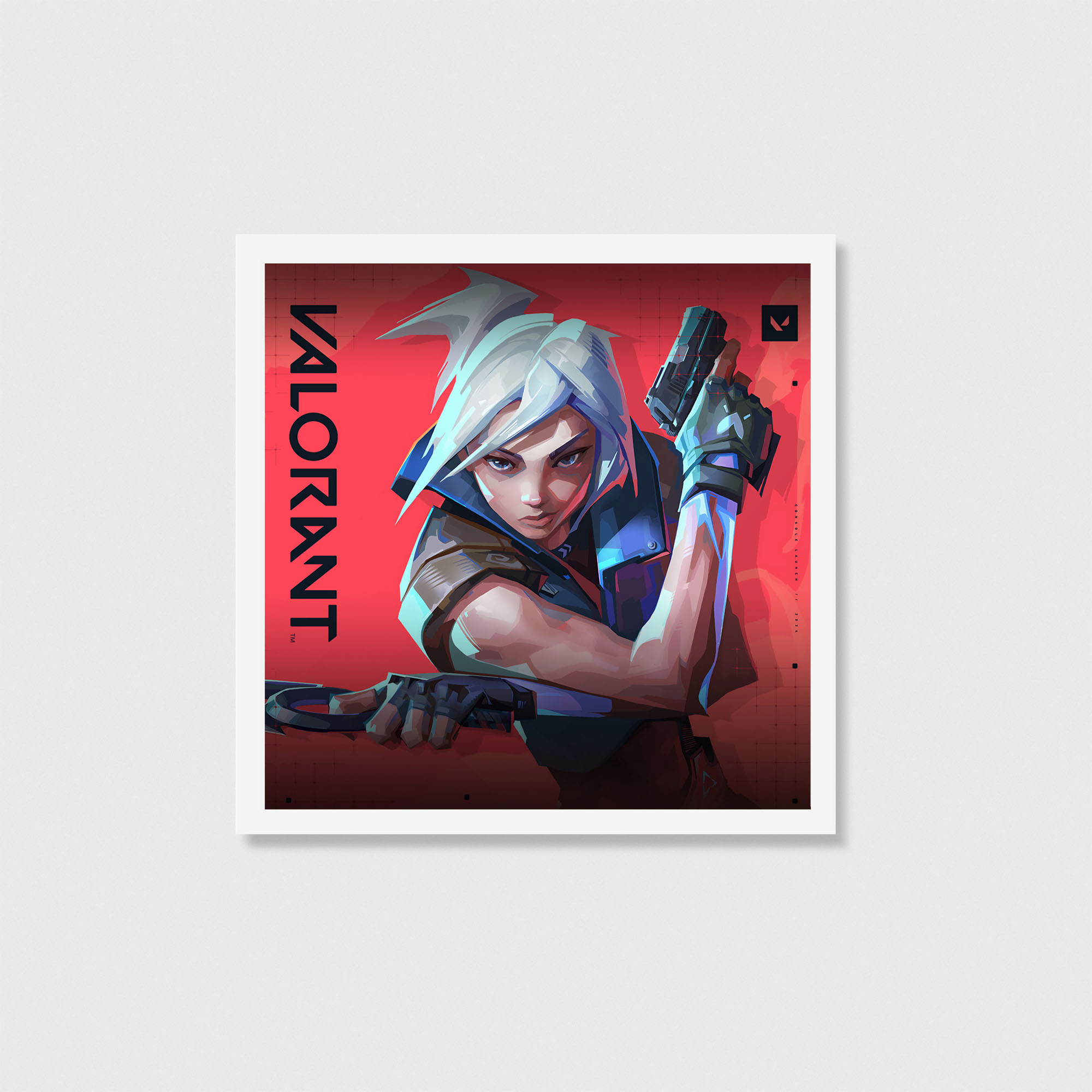 Valorant Oyun Posteri Oyuncu Dekoru Gamer Decor - Görsel 2