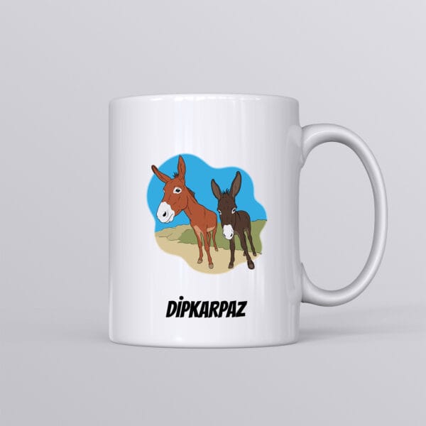 Karpaz Eşeği Kupa Kıbrıs Hediyelik Eşya