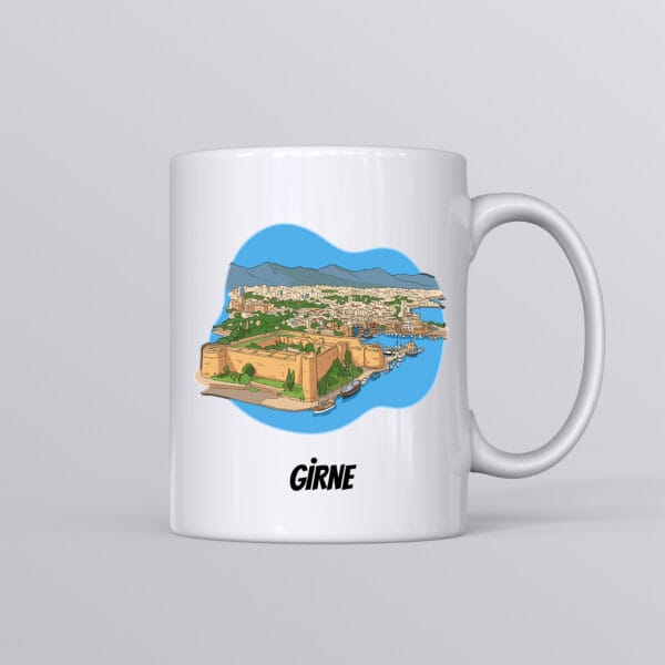 Girne Antik Limanı Kupa - Kıbrıs Hediyelik Eşya