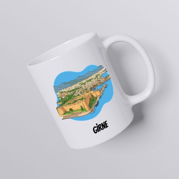 Girne Antik Limanı Kupa - Kıbrıs Hediyelik Eşya