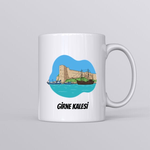 Girne Kalesi Kupa Kıbrıs Hediyelik Eşya