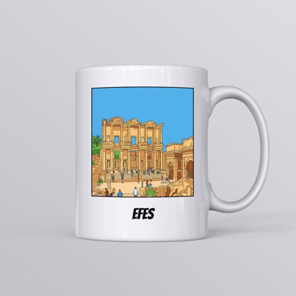 İzmir Efes Antik Kenti Mug Kupa Bardak