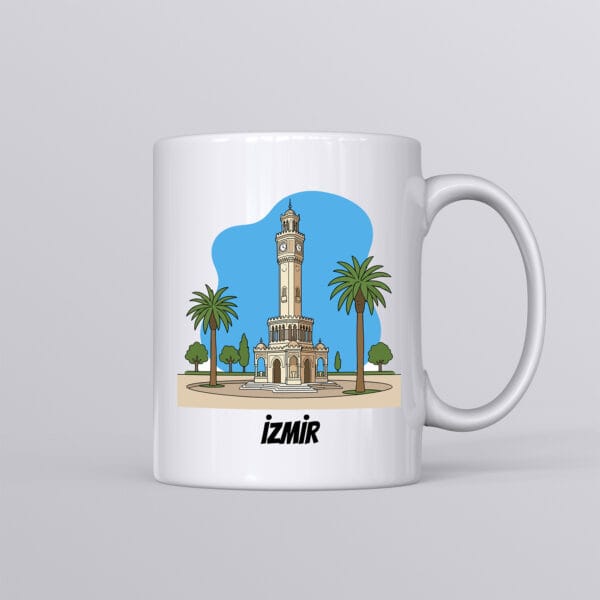 İzmir Saat Kulesi Mug Kupa Bardak
