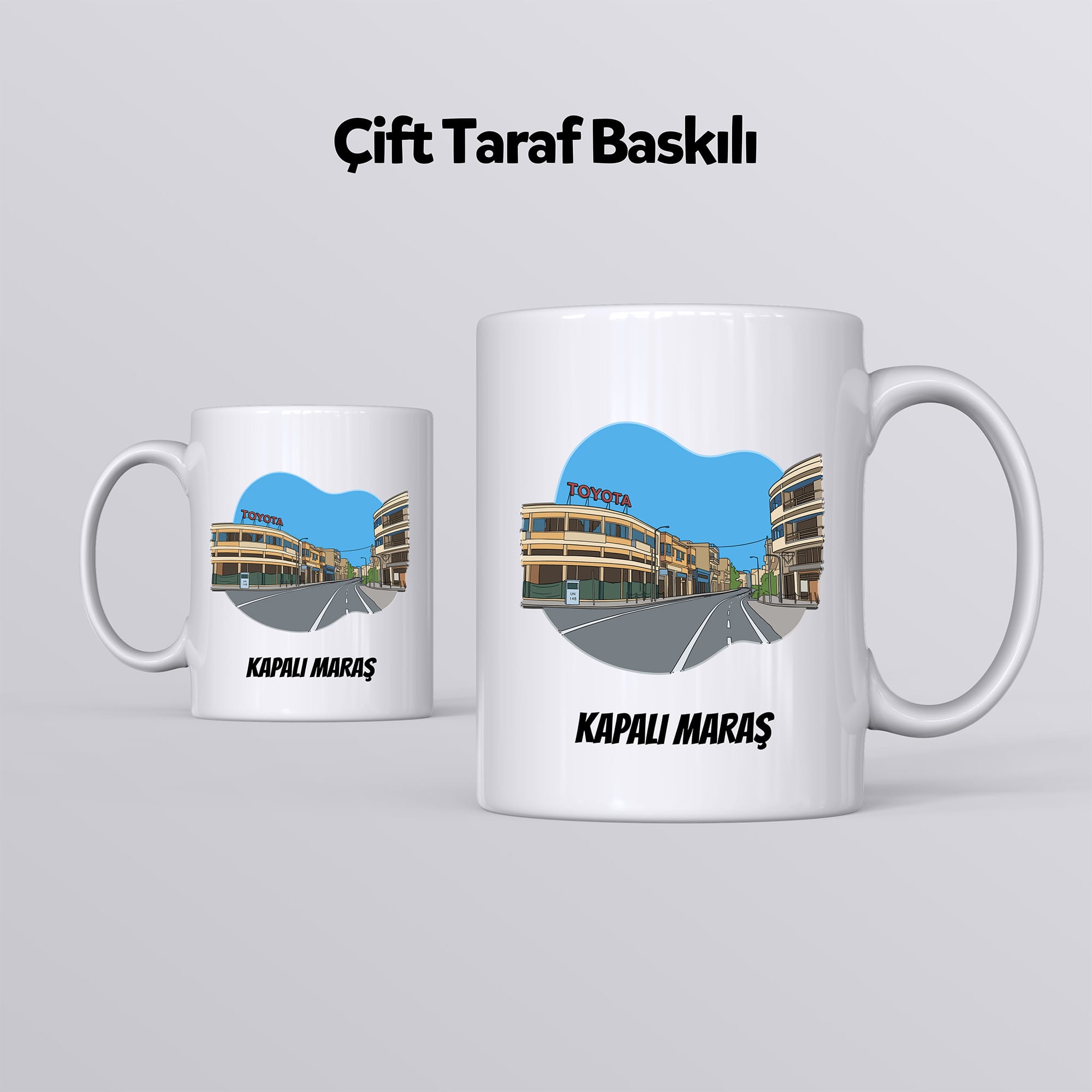 Kapalı Maraş Kupa Kıbrıs Hediyelik Eşya
