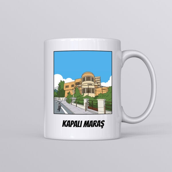 Kapalı Maraş Varosha Kupa - Kıbrıs Hediyelik Eşya