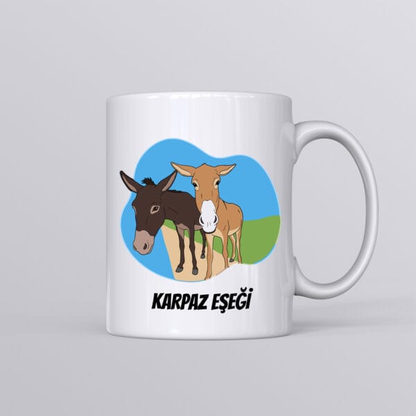 Karpaz Eşekleri Kupa Kıbrıs Hediyelik Eşya