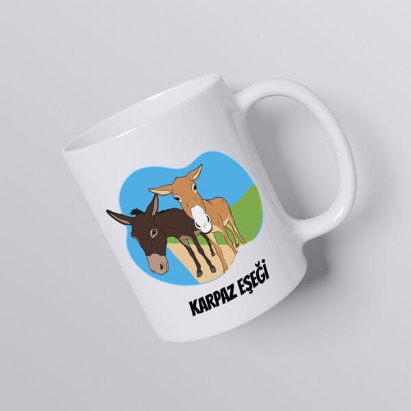 Karpaz Eşekleri Kupa Kıbrıs Hediyelik Eşya