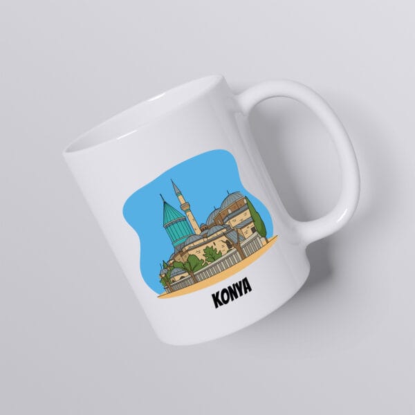 Konya Mevlana Müzesi Mug Kupa Bardak