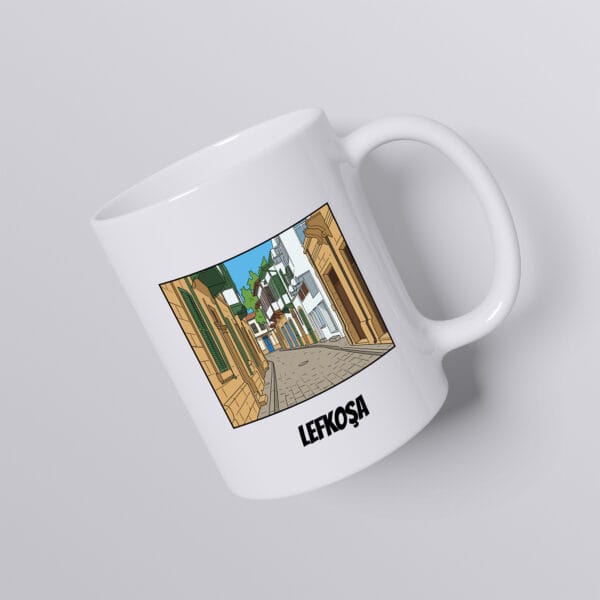 Lefkoşa Sokakları Kupa - Kıbrıs Hediyelik Eşya