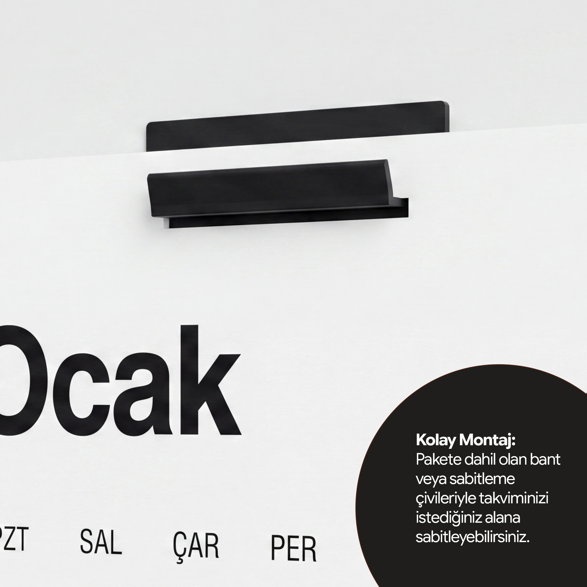 PlanCORE™ Wall Calendar Set - 2027 Minimalist Duvar Takvimi - Görsel 6