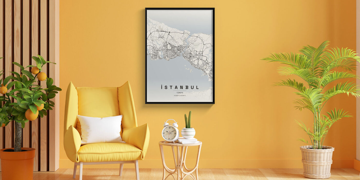 Şehir Haritası Posterleri