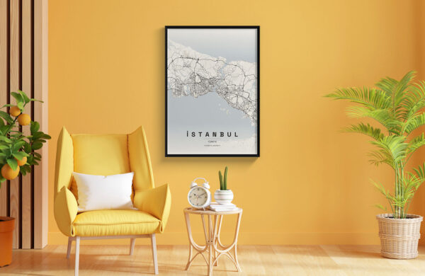 Şehir Haritası Posterleri