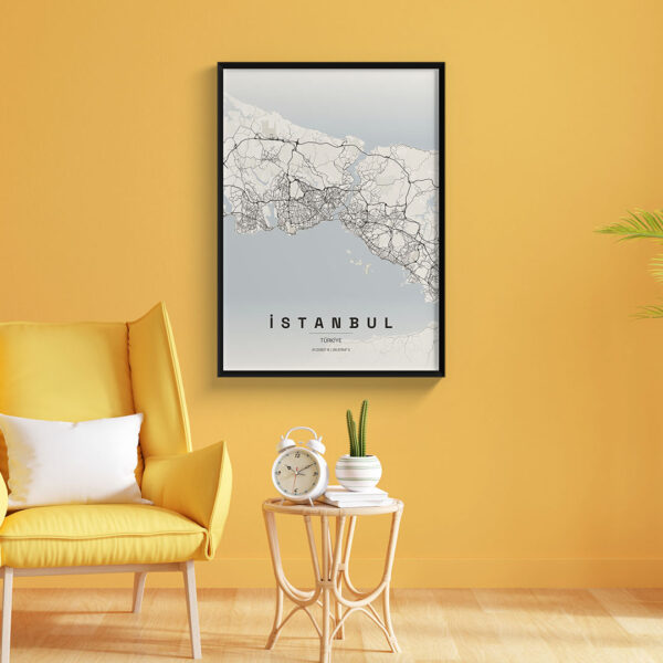 Şehir Haritası Posterleri