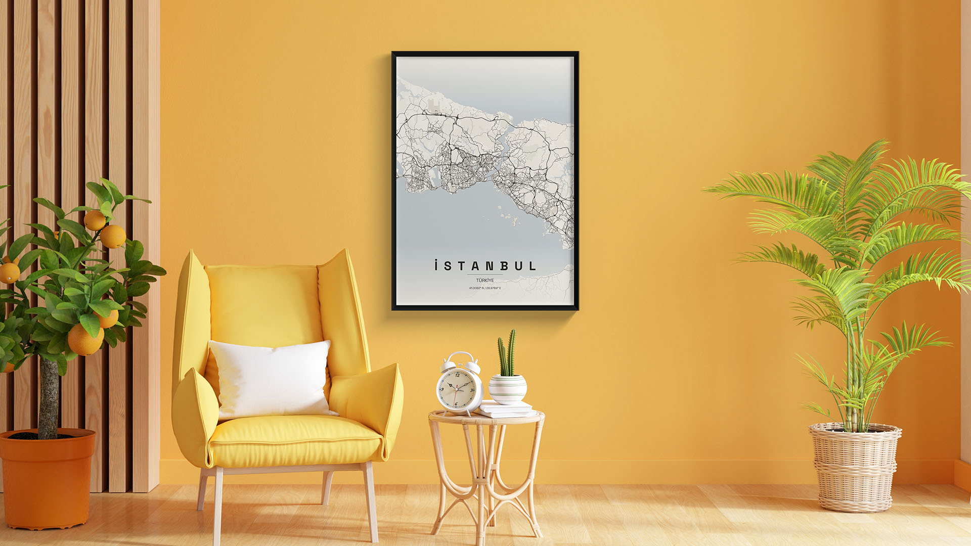 Şehir Haritası Posterleri