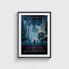Inception film posteri, sokak tasarımı, siyah çerçeveli tablo