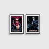 The Terminator İkili Poster Seti, siyah çerçeveli tablo seti
