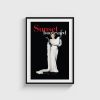 Sunset Boulevard film posteri, siyah çerçeveli tablo