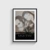 Ugetsu film posteri, siyah çerçeveli tablo