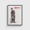 Umberto D. film posteri, siyah çerçeveli tablo
