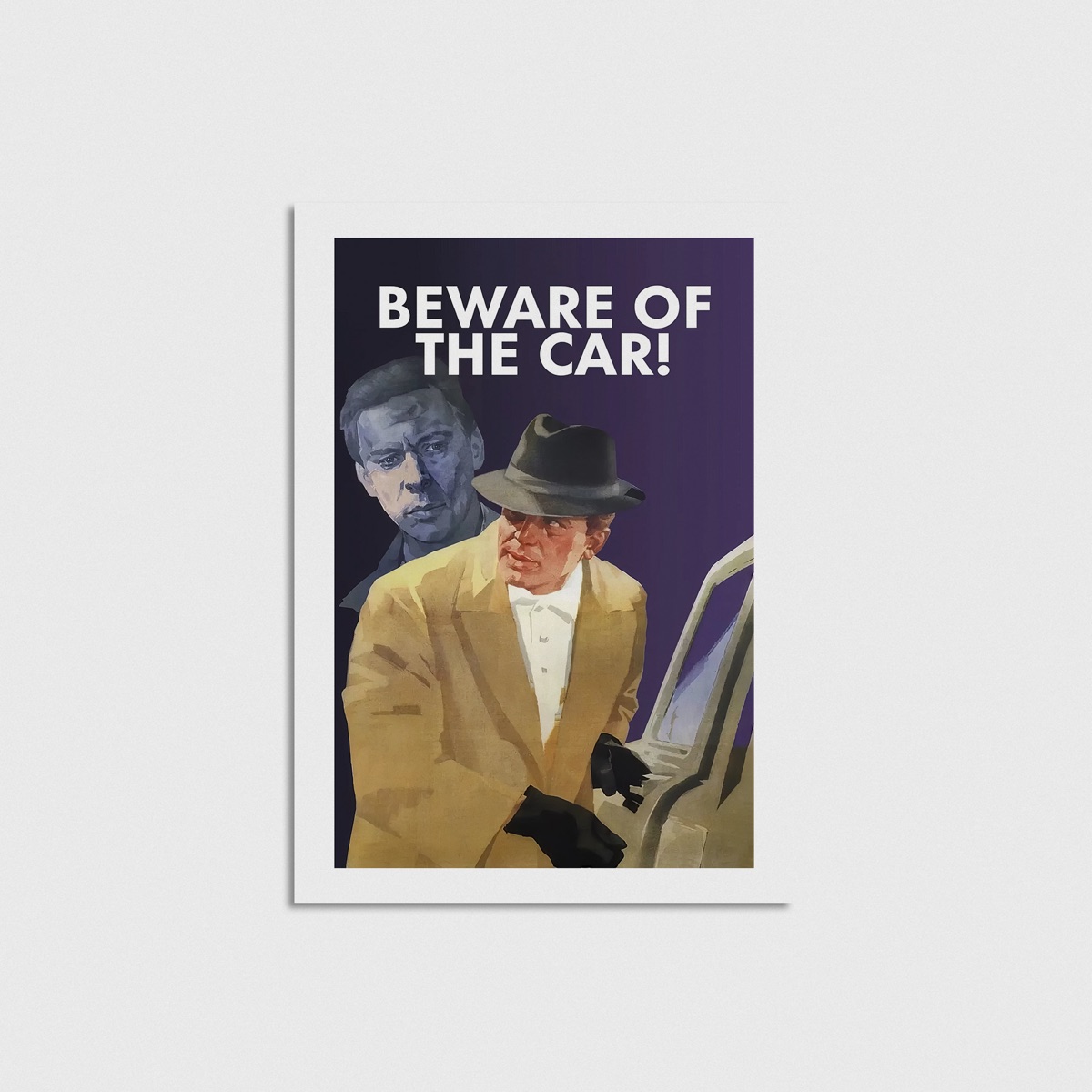 Beware of the Car! film posteri, çerçevesiz poster