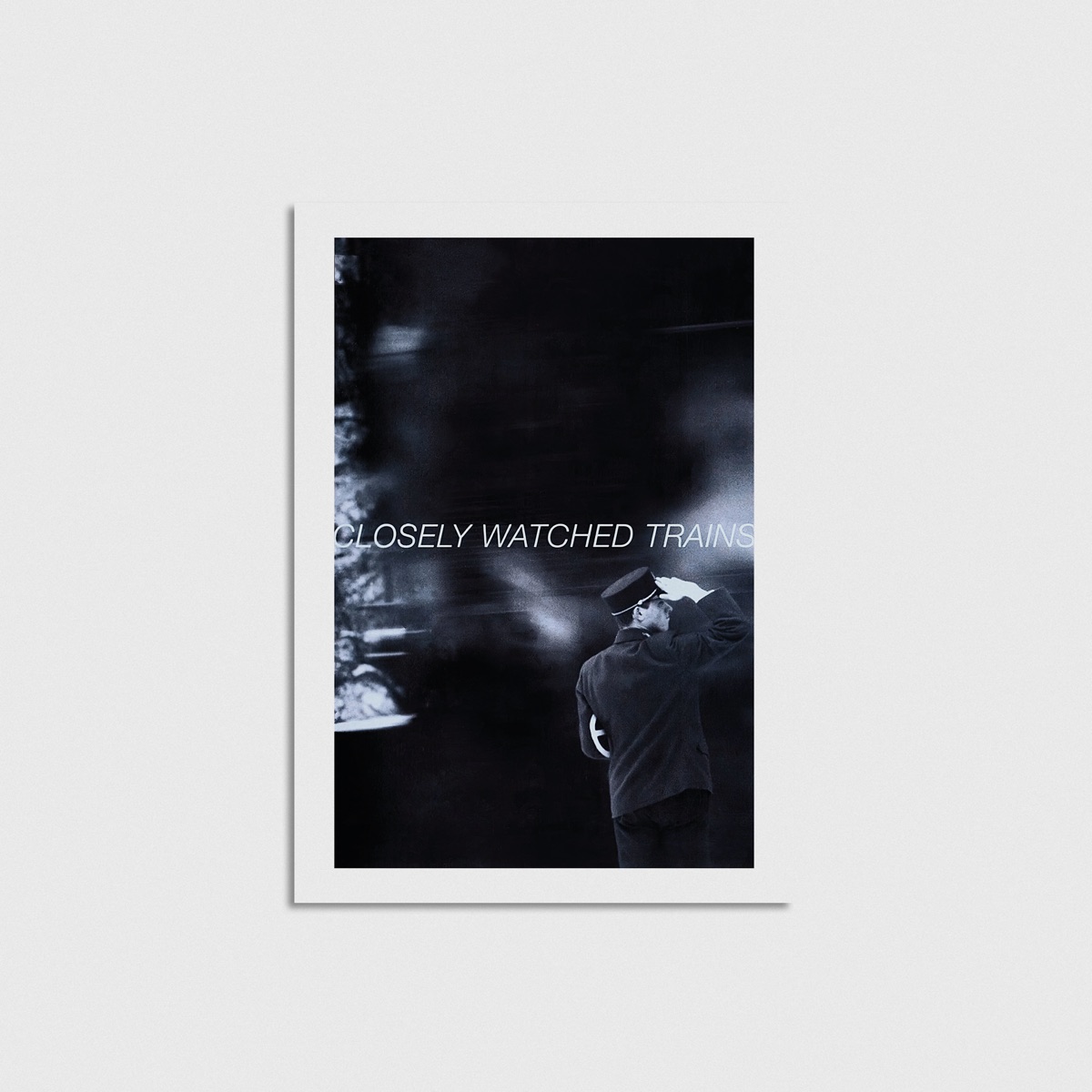 Closely Watched Trains film posteri, çerçevesiz poster
