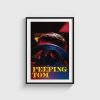 Peeping Tom film posteri, siyah çerçeveli tablo