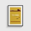 The Bible In the Beginning... film posteri, siyah çerçeveli tablo
