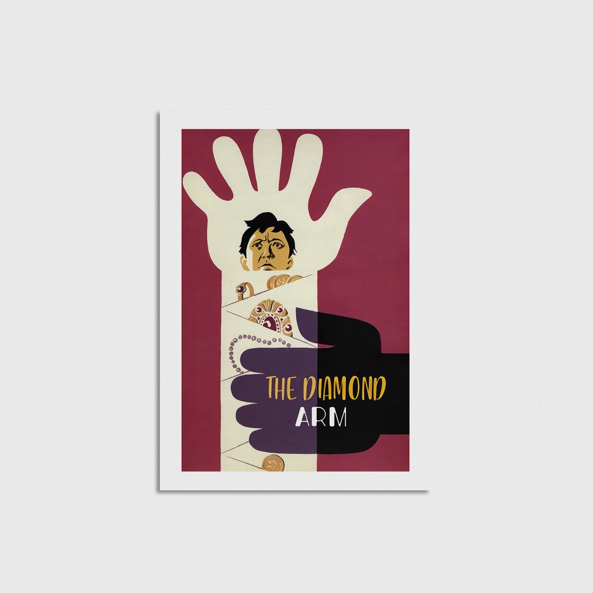 The Diamond Arm film posteri, çerçevesiz poster