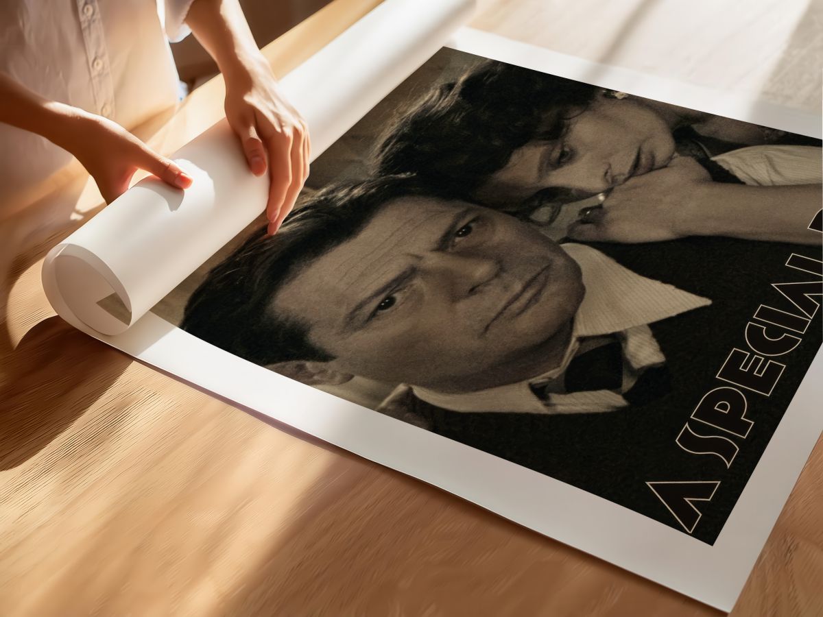 A Special Day (1977) Film Posteri, rulo yapılmış çerçevesiz poster