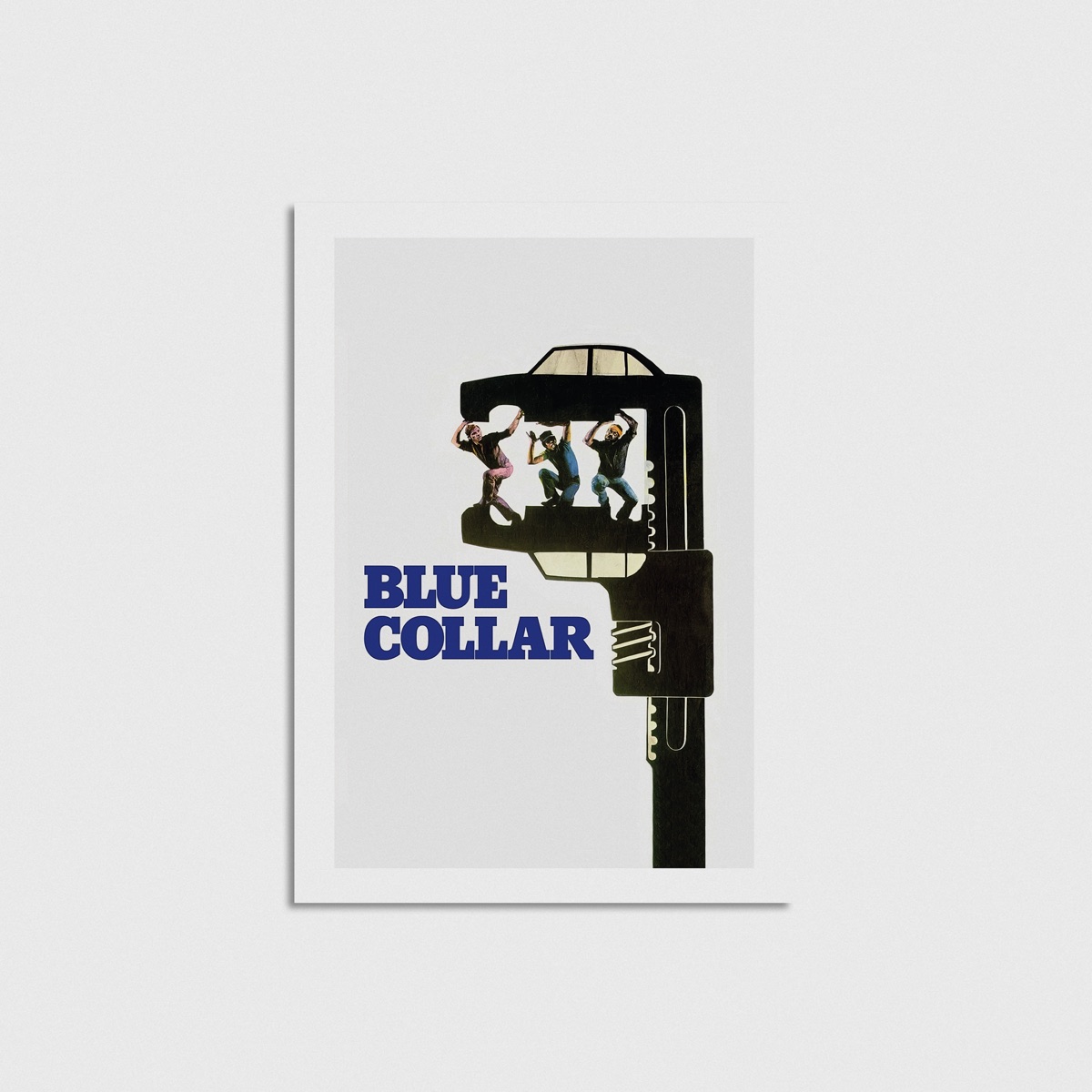 Blue Collar film posteri, çerçevesiz poster