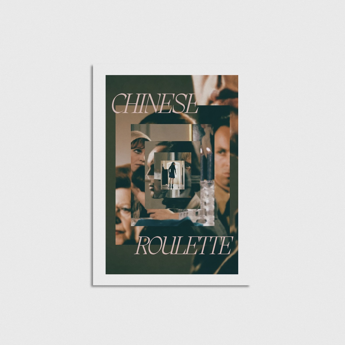 Chinese Roulette film posteri, çerçevesiz poster