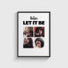 Let It Be film posteri, siyah çerçeveli tablo