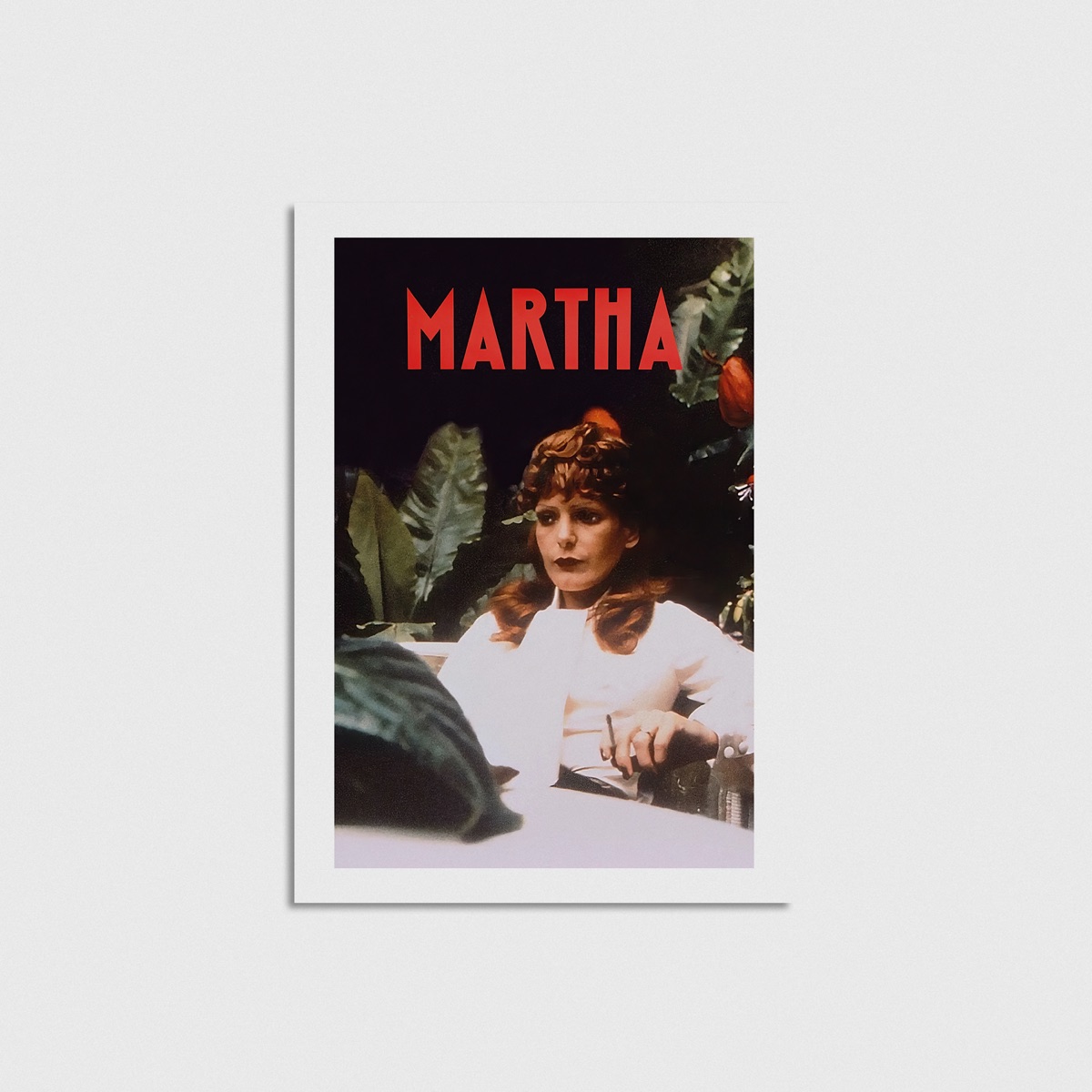 Martha film posteri, çerçevesiz poster