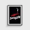 Suspiria film posteri, siyah çerçeveli tablo
