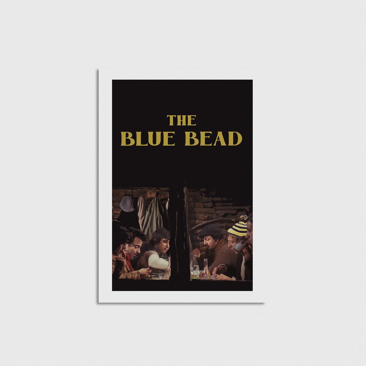 The Blue Bead film posteri, çerçevesiz poster