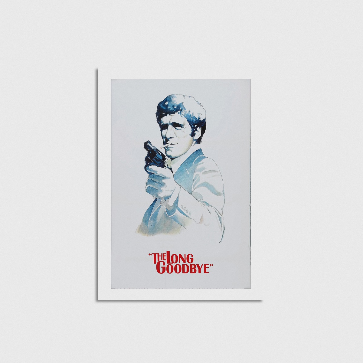 The Long Goodbye film posteri, çerçevesiz poster