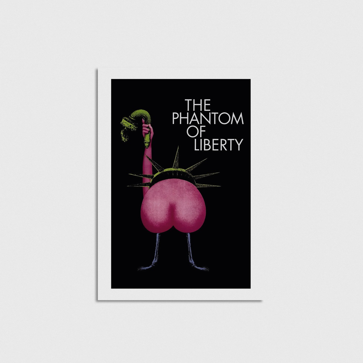 The Phantom of Liberty film posteri, çerçevesiz poster