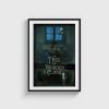 The Tree of Wooden Clogs film posteri, siyah çerçeveli tablo