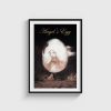 Angel's Egg film posteri, siyah çerçeveli tablo