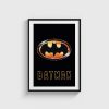 Batman film posteri, siyah çerçeveli tablo