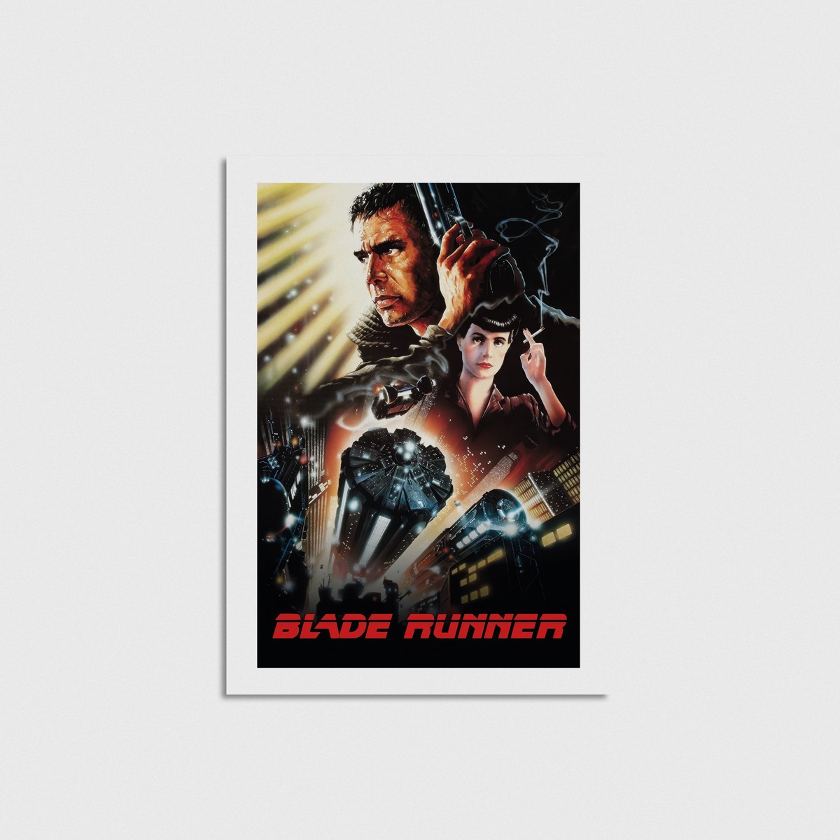 Blade Runner film posteri, çerçevesiz poster