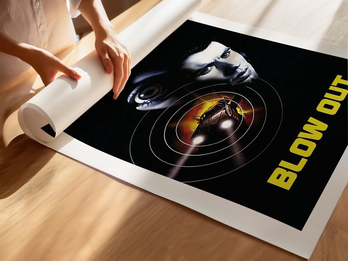 Blow Out (1981) Film Posteri, rulo yapılmış çerçevesiz poster