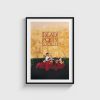 Dead Poets Society film posteri, siyah çerçeveli tablo