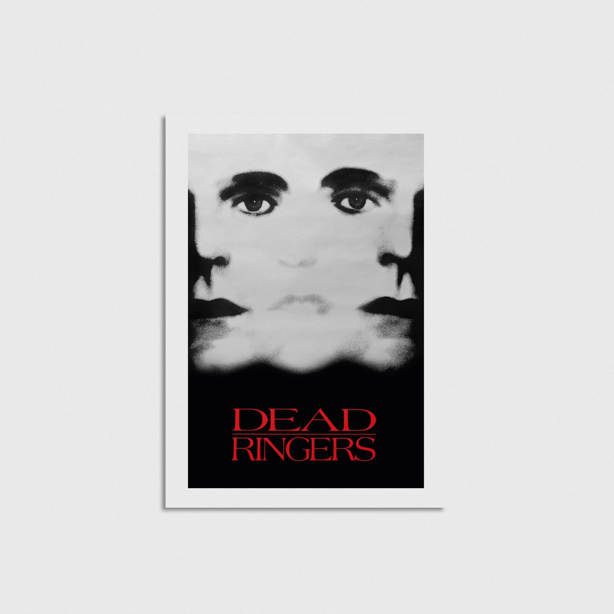 Dead Ringers film posteri, çerçevesiz poster