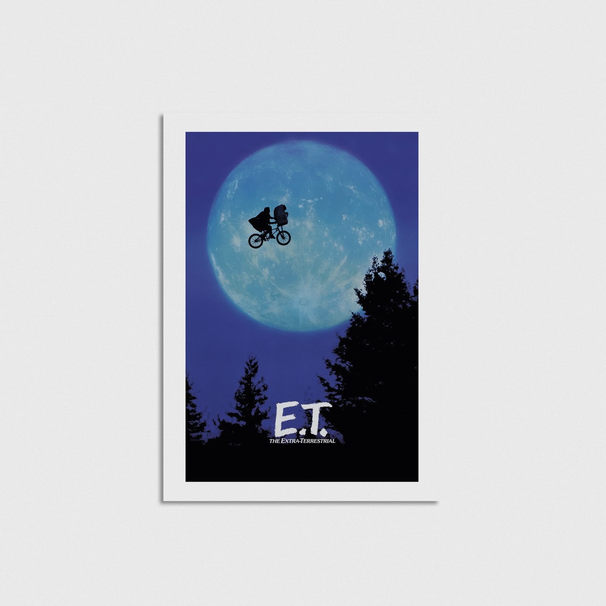 E.T. the Extra-Terrestrial film posteri, çerçevesiz poster