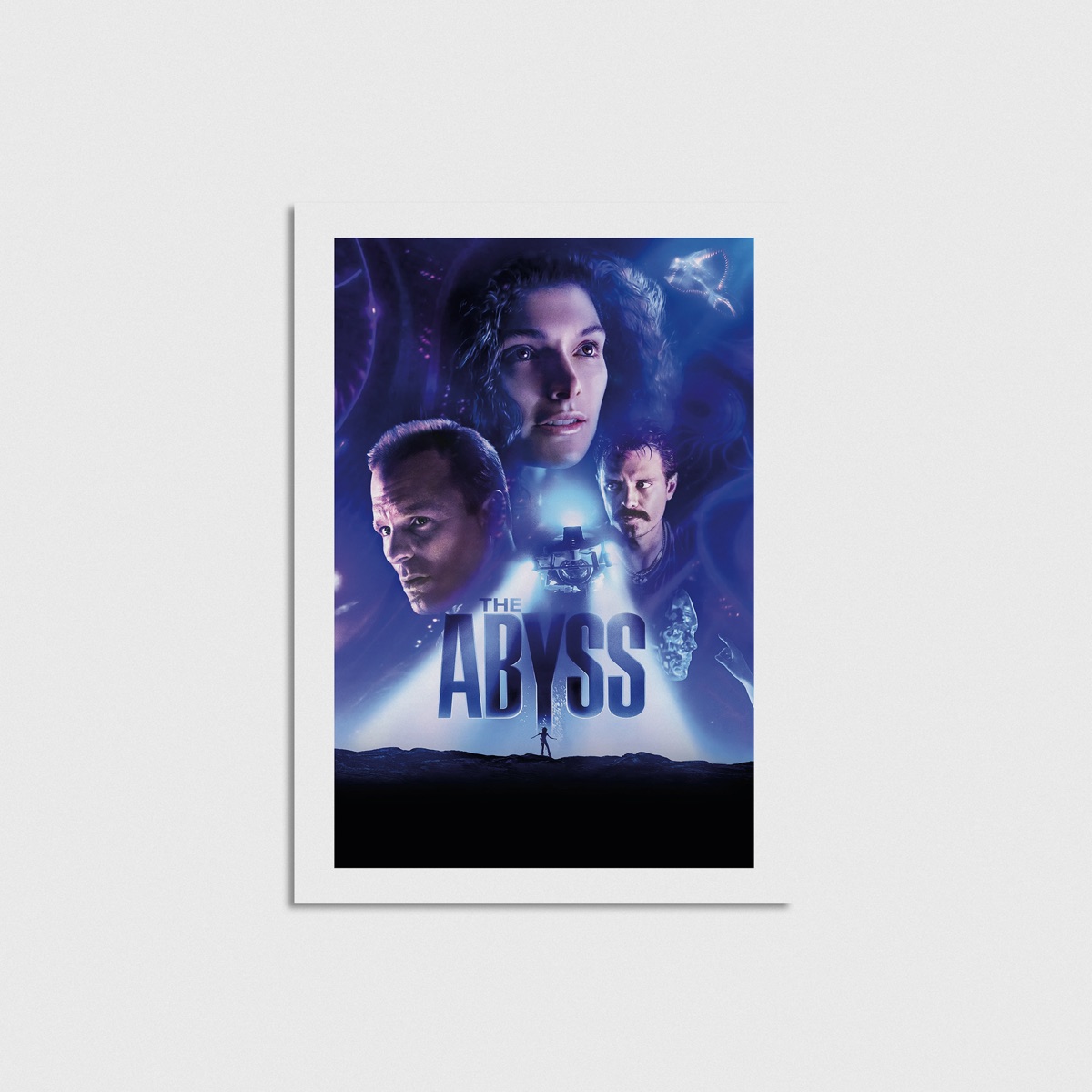 The Abyss film posteri, çerçevesiz poster