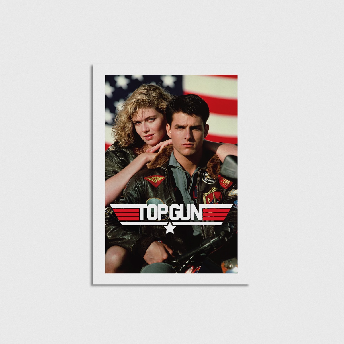 Top Gun film posteri, çerçevesiz poster