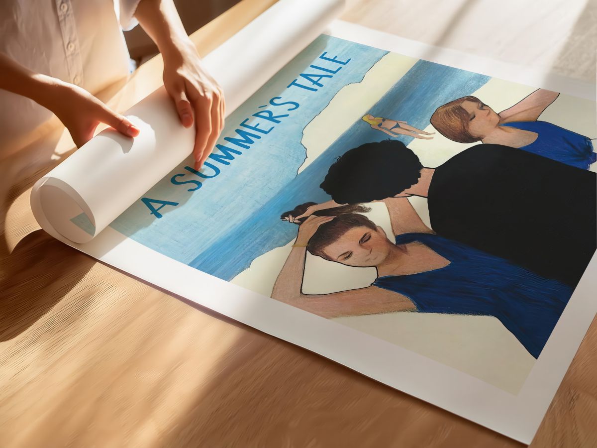 A Summer’s Tale (1996) Film Posteri, rulo yapılmış çerçevesiz poster