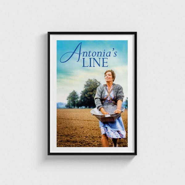 Antonia's Line film posteri, siyah çerçeveli tablo
