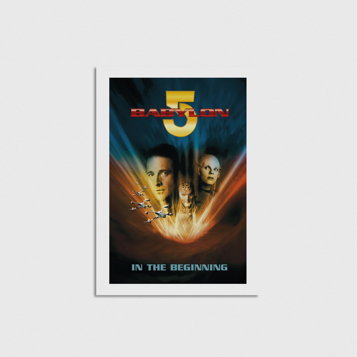 Babylon 5 In the Beginning film posteri, çerçevesiz poster